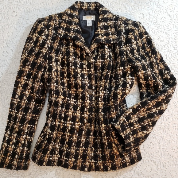 Talbots Jackets & Blazers - Talbots Wool Blend Jacket, Sz 8